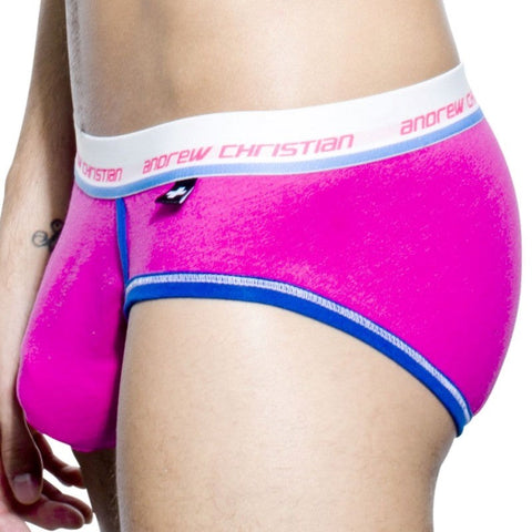 Boldly Sexy Tighty Whitie Punked Brief by Andrew Christian - Jocks and G-Strings