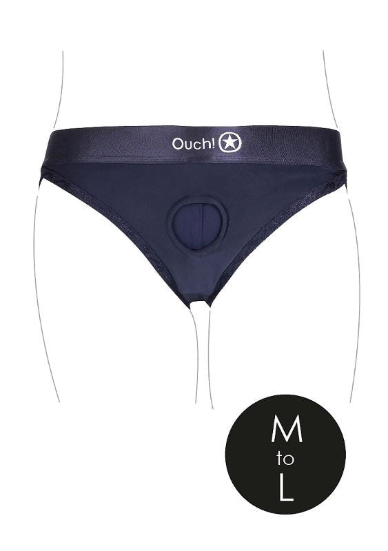 Ouch Vibrating Strap-on Hipster - Unleash the Thrill - Strap On Sextoys