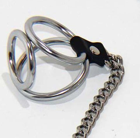 Welled Up Nipple Clamps & Cock Ring by BDStyle - Breast and Nipple Toys