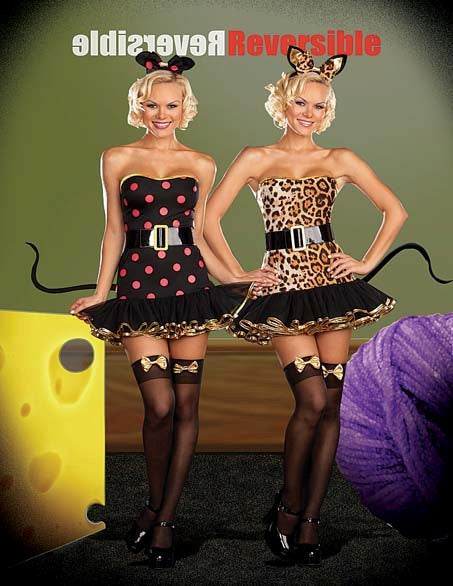 When The Cats Away Costume by Dream Girl Lingerie - Fancy Dress Ups