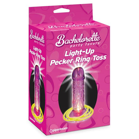 Light Up Pecker Ring Toss Game by Pipedream Products - Bachelorette and Bucks