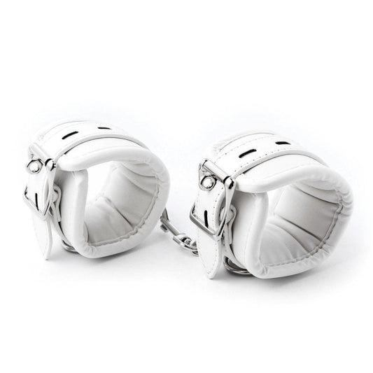 BANNED Soft Leather Elastic Sponge Cuffs