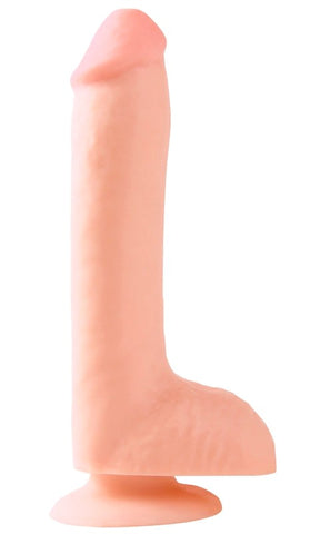 Basix Rubber Works 8'' Dong with Suction Cup 8'' Dong - Realistic Dildos