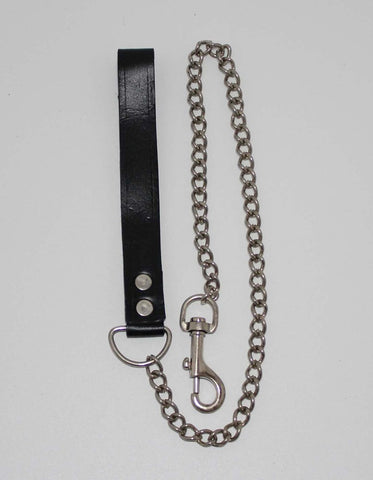 BDSM Lead Chain Leather by Hell's Couture - Collars and Leads