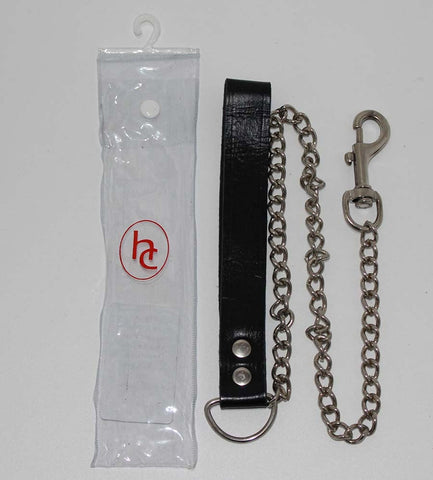 BDSM Lead Chain Leather by Hell's Couture - Collars and Leads