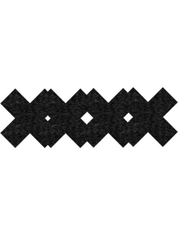 Classic Black X Women Pasties by Xgen Products - Bras and Bra Sets