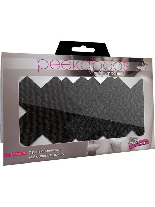 Classic Black X Women Pasties by Xgen Products - Bras and Bra Sets