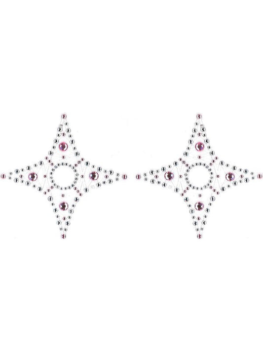 Crystal 4 Point Rhinestone Pasties by Xgen Products - Bras and Bra Sets