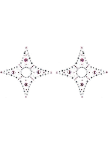 Crystal 4 Point Rhinestone Pasties by Xgen Products - Bras and Bra Sets