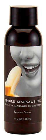 Edible Massage Oil Banana Flavoured Bottle 59 ml - Sex Pheromones and Perfumes
