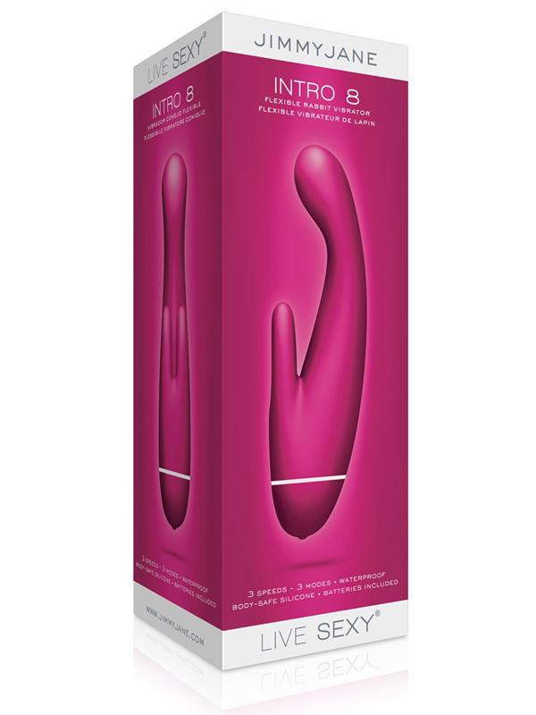 Jimmyjane Live Sexy Intro 8 Silicone G-Spot Vibrator - - G-Spot Vibrators