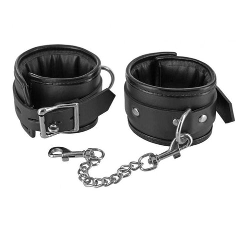 ErosLeather Wrist Cuffs by Hell's Couture - Cuffs and Restraints