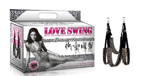 Fantasy Love Leopard Adult Sex Swing by Lovetoy - Sex Swings And Slings