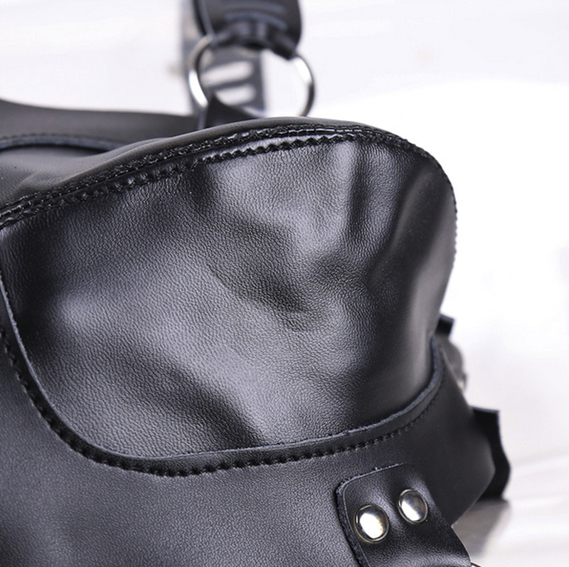 Faux Leather Male Chastity Pants by BDStyle - His Fetish