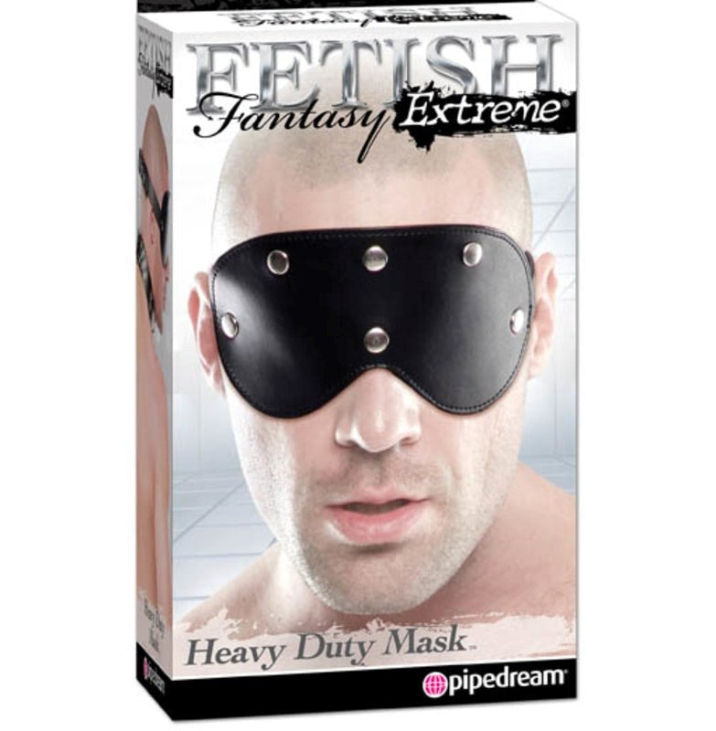 Pipedream Fetish Fantasy Extreme Heavy Duty Bondage Mask - Masks And Blindfolds
