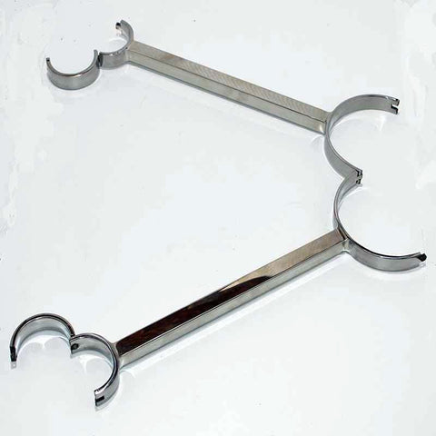 Heavy Duty Steel Bondage Yoke by Hell's Couture - Collars and Leads