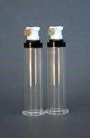 LA Pump Nipple Enhancement Cylinders - Sold as Pair - Breast and Nipple Toys