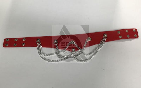 Ladies Fetish Collar With Chains by BDStyle - Collars and Leads