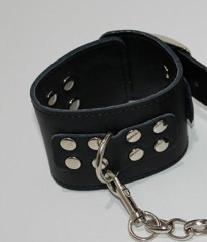 Wrist Restraints with Adjustable Buckle by Hell's Couture - Cuffs and Restraints