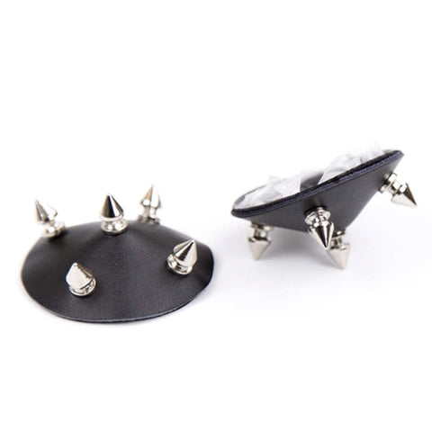 Metal Spike Nipple Pasties by Ella Bidoe - Bras and Bra Sets