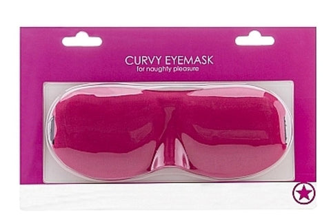 Ouch! Curvy Eyemask Eye Mask by Shots Toys - Masks And Blindfolds