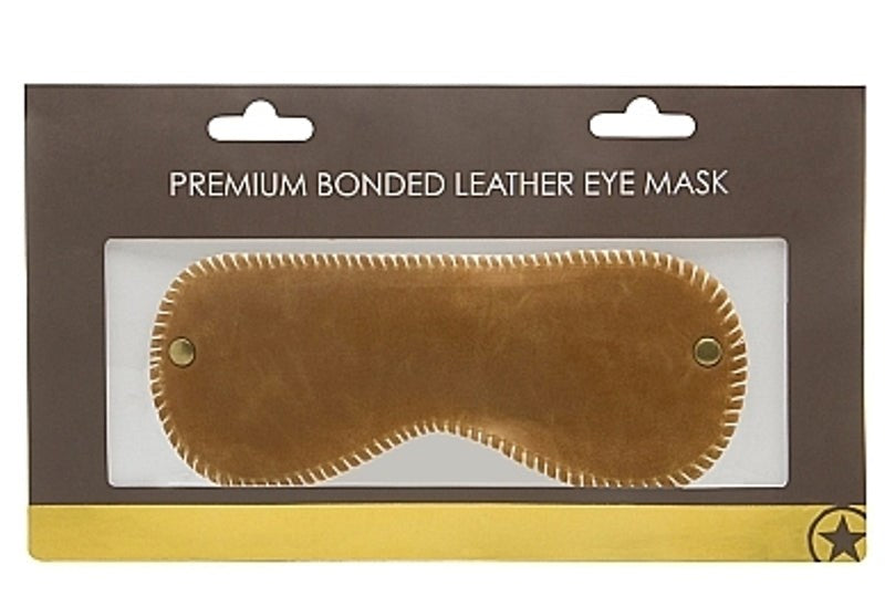 Ouch! Eyemask Brown - Masks And Blindfolds