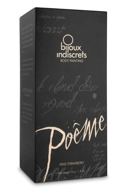 Bijoux Indiscrets Poeme - Edible Aromatic Sensual Body Paint - Sex Pheromones and Perfumes