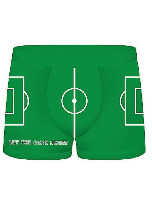 S-Line Funny Boxers Let The Game Begin by Shots Toys - Jocks and G-Strings