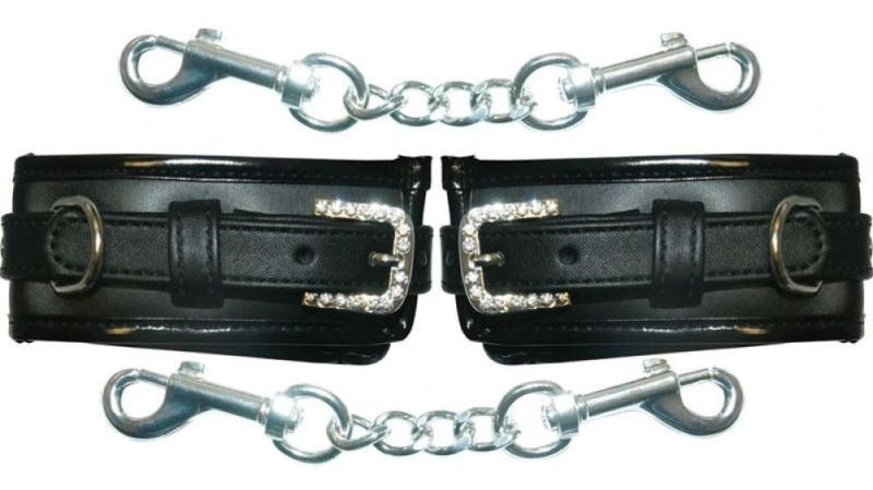 Premium Sexperiments Bling Cuffs by Sportsheets - Cuffs and Restraints
