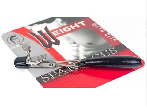 Weighted Nipple Clamp by Spartacus Enterprises - Breast and Nipple Toys