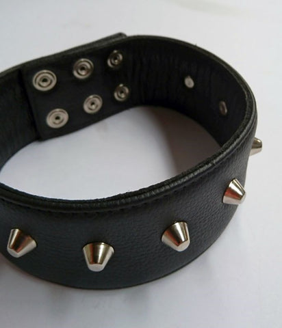 Bondage Spiked Slave Collar by Hell's Couture - Collars and Leads