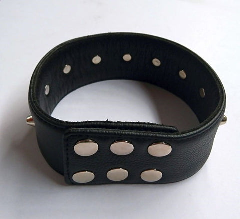 Bondage Spiked Slave Collar by Hell's Couture - Collars and Leads