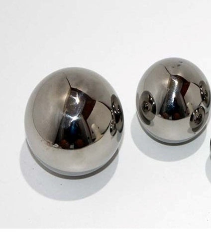Steel Balls For Anal Intruders by Hells Couture - Love Eggs and Kegel Exercisers