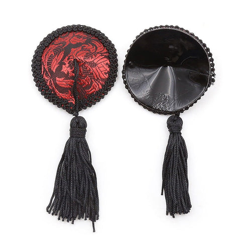 Tassled Flower Nipple Pasties by Ella Bidoe - Bras and Bra Sets