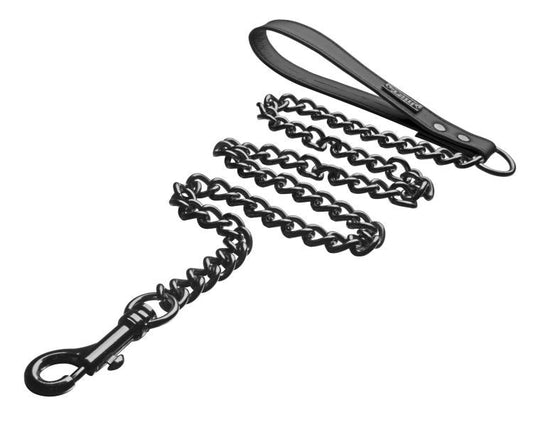 Tom of Finland Bondage Collar and Leash by XR Brands - Collars and Leads
