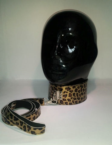 Wild Leopard Collar and Leash by BDStyle - Collars and Leads