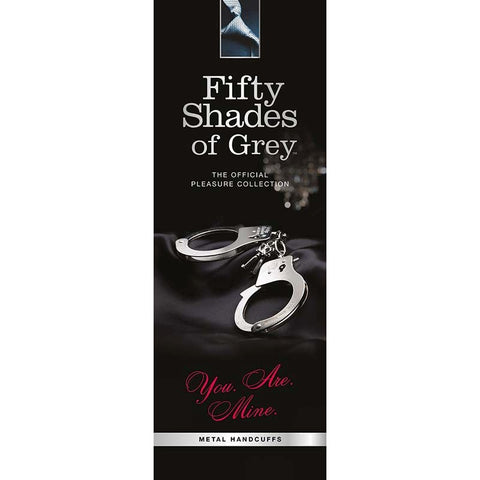 You Are Mine Metal Handcuffs by Lovehoney - Cuffs and Restraints