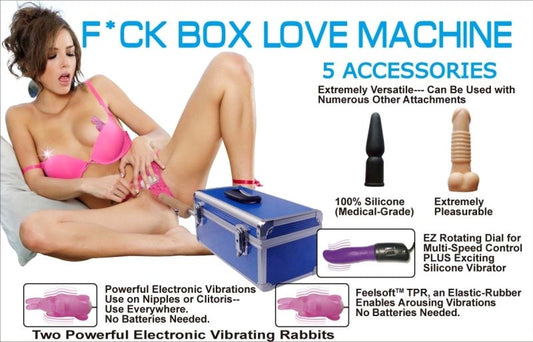 The Discreet Pleasure Powerhouse - F*ck Box Love Machine