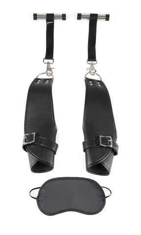 Fetish Play Deluxe Door Cuffs by Pipedream Products - Sex Furniture