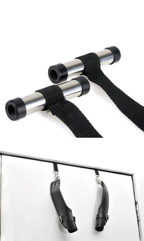 Fetish Play Deluxe Door Cuffs by Pipedream Products - Sex Furniture