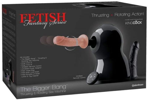 Fetish Fantasy The Bigger Bang Thrusting & Rotating Sex - Sex Machines