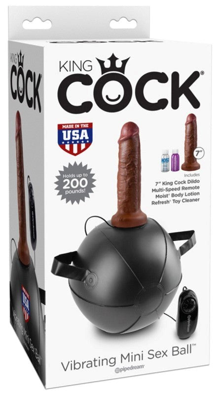 King Cock Vibrating Inflatable Cushion - Realistic Ride for Deepest Fantasies