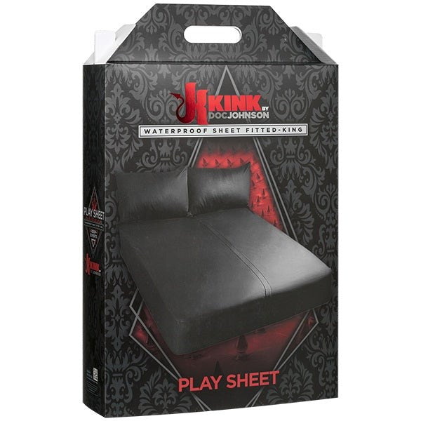 Kink Wet Works Waterproof Bedding Fitted Black - Sex Furniture