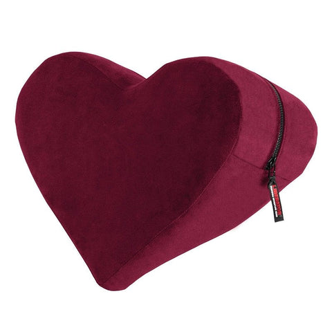 Heart Wedge Merlot Sex Position Cushion by Liberator - Sex Furniture