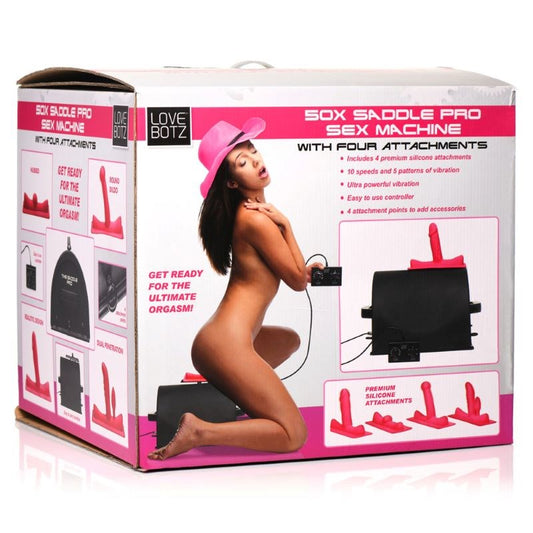 Myworld's Boundless Bliss - The LoveBotz 50X Saddle Pro Sex Machine