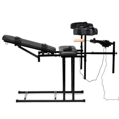 Master Series Obedience Chair + Sex Machine by XR Brands - Sex Machines