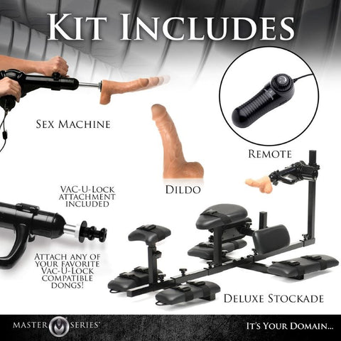Master Series Subversion Stockade by XR Brands - Sex Machines