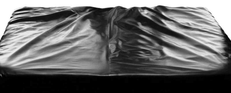 The Sex Sheet King Size Rubber Fitted Sheet by XR Brands - Sex Furniture