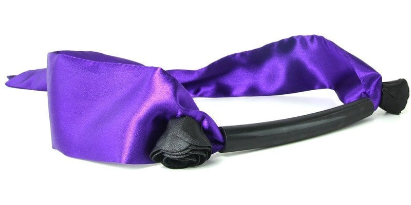 Black Rose Forbidden Flower BDSM Mouth Bit by Doc Johnson - Bondage Gags and Bits