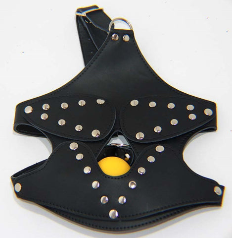 Bondage Mask with Blindfold and Ball Gag by BDStyle - Bondage Gags and Bits